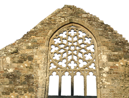 Gothic_ Architecture_ Window PNG with transparent background