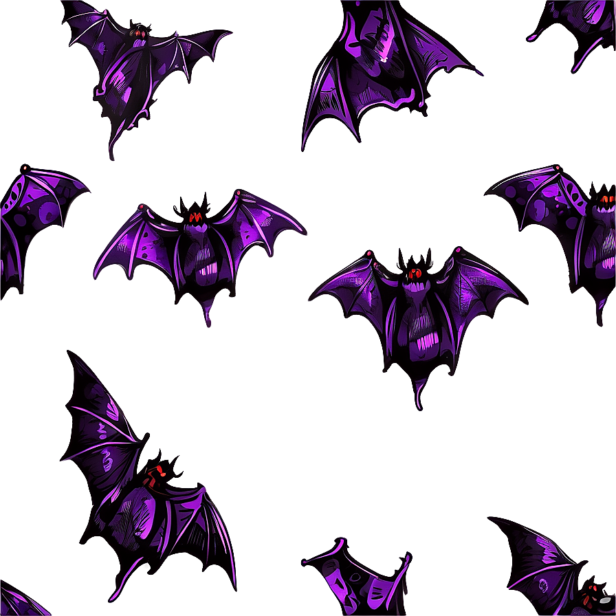 Gothic Bats Art Png 05232024