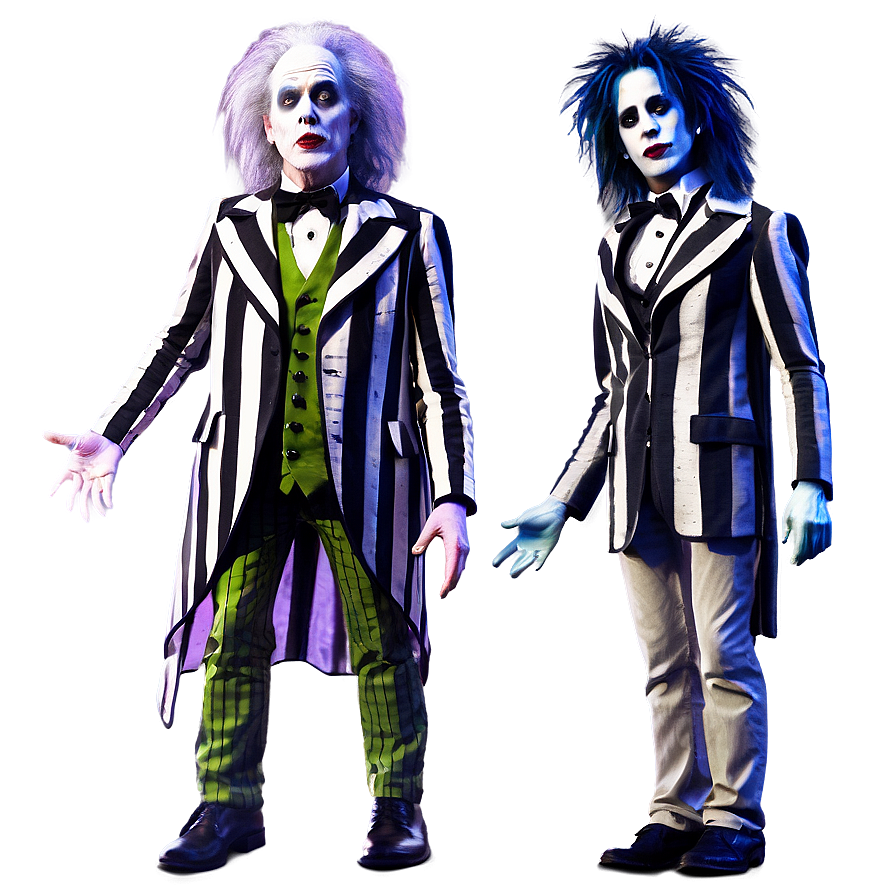 Gothic Beetlejuice Style Png Omu