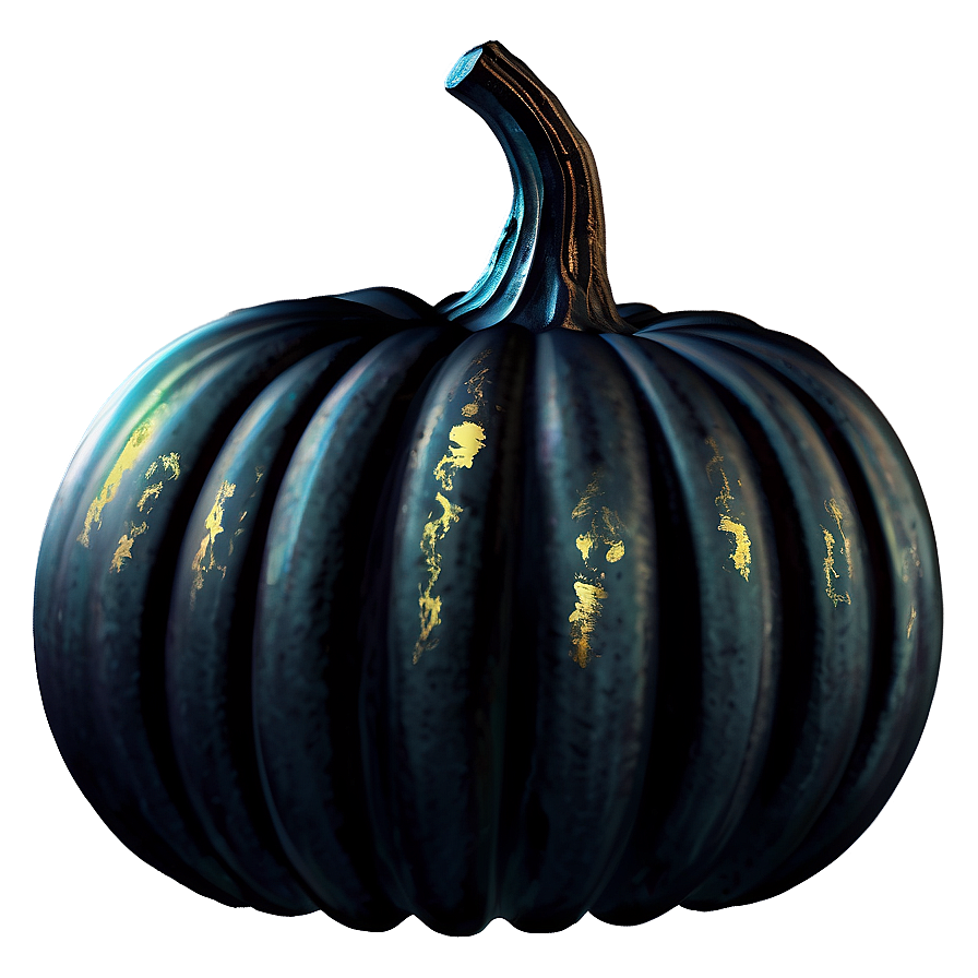 Gothic Black Pumpkin Png Mol