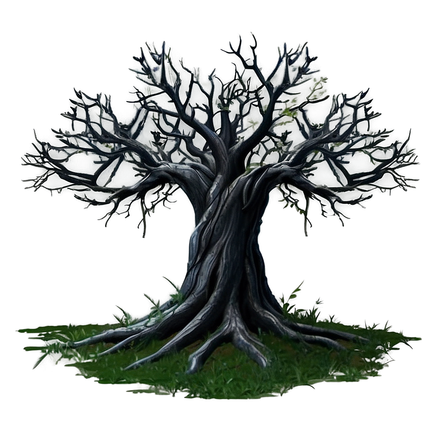 Gothic Black Tree Png Qeu68