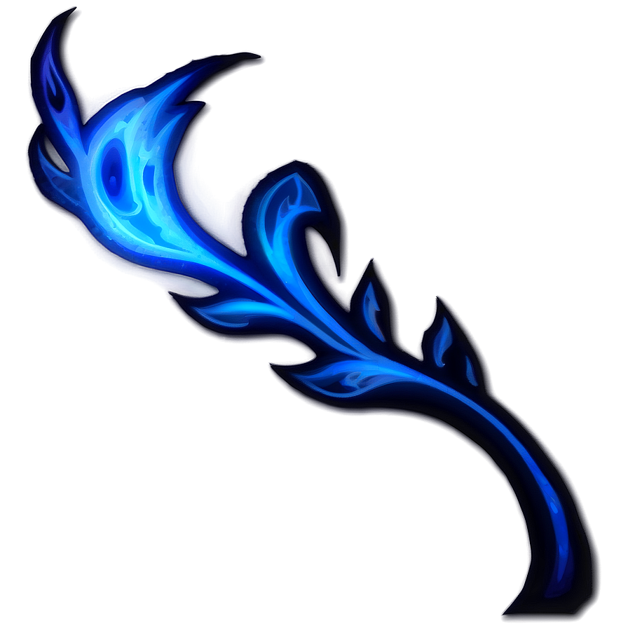 Gothic Blue Flame Png 47