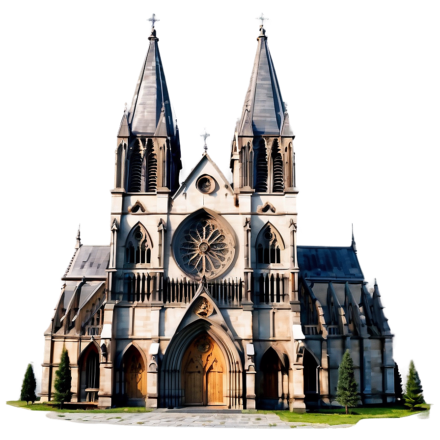 Gothic Cathedral Building Png 25