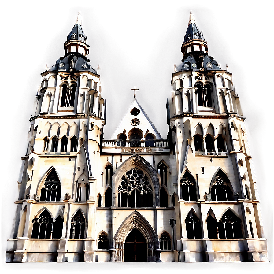 Gothic Cathedral Building Png Mnb80