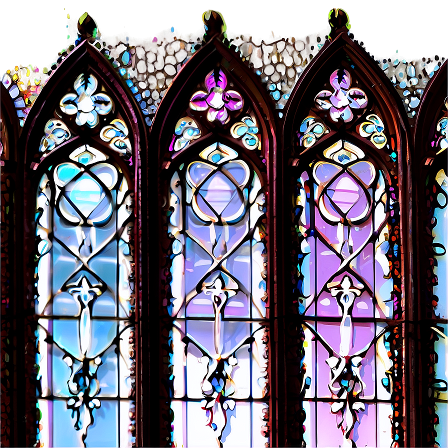 Gothic Cathedral Windows Png 75