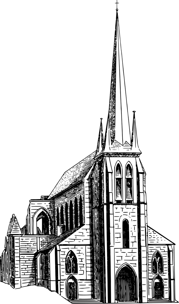 Gothic Church Png, Transparent Png PNG with transparent background