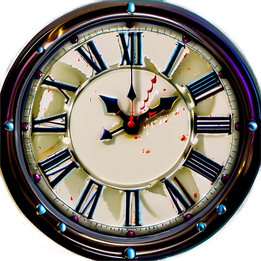 Gothic Clock Clipart Png Srq