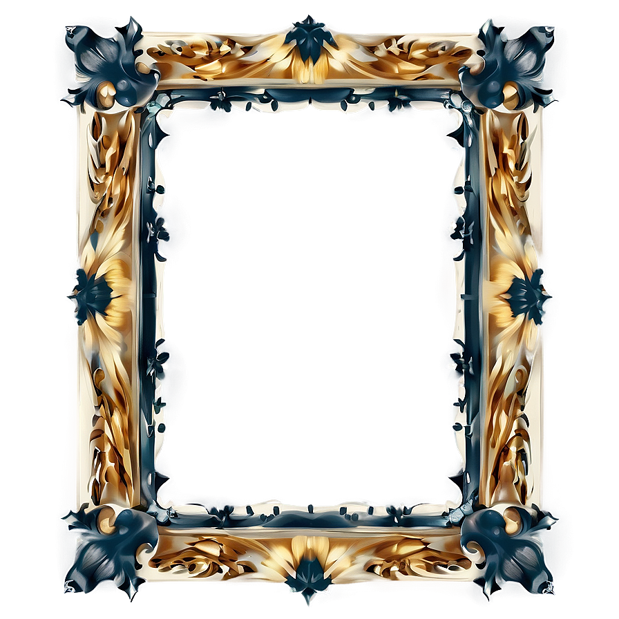 Gothic Decorative Frame Png 06292024