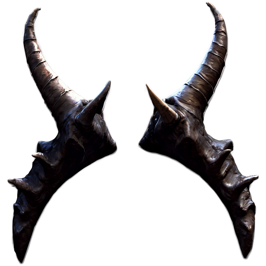 Gothic Devil Horns Png 05042024