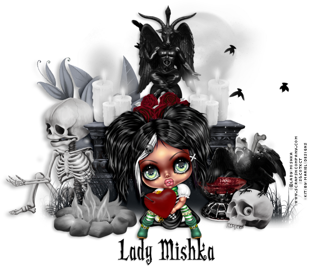 Gothic Doll Fantasy Art