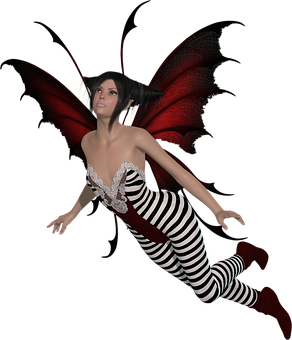 Gothic Fairyin Flight