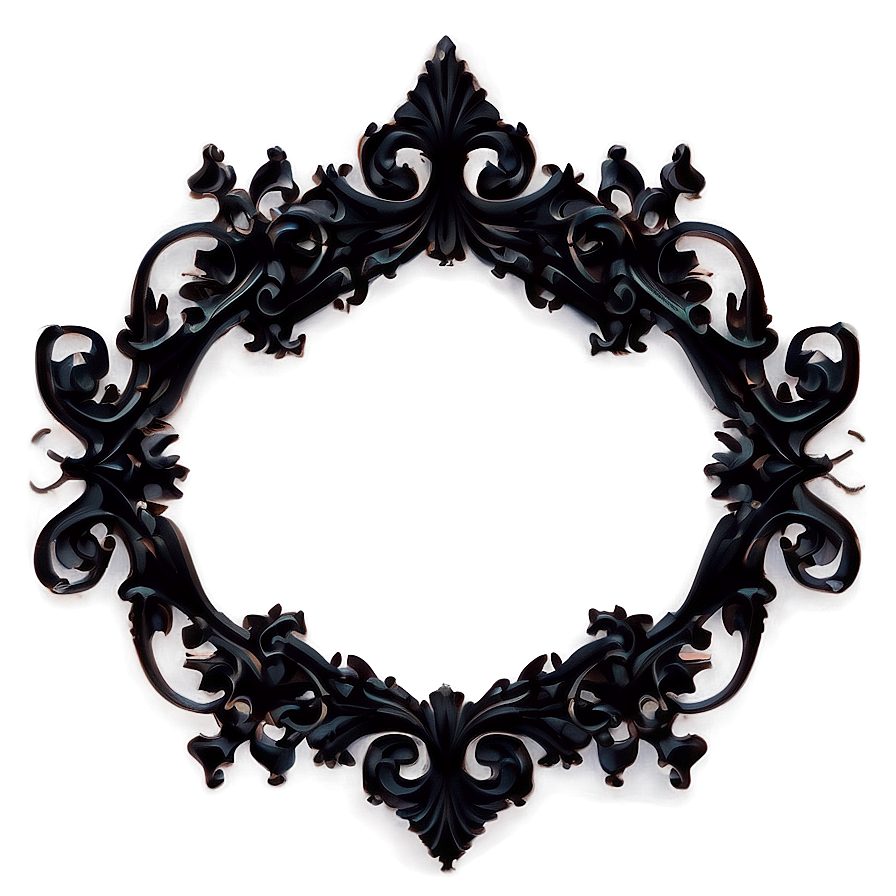 Gothic Frame Decoration Png 76