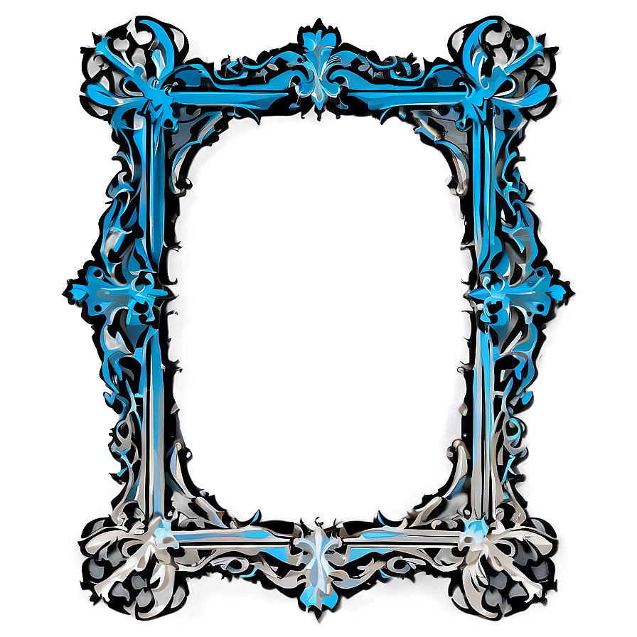 Gothic Frame Design Png Ikd