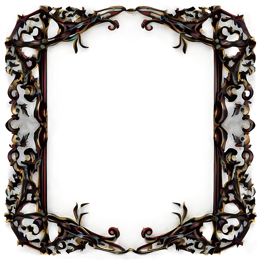 Gothic Frame PNG 37 PNG image with a transparent background, free high-resolution download