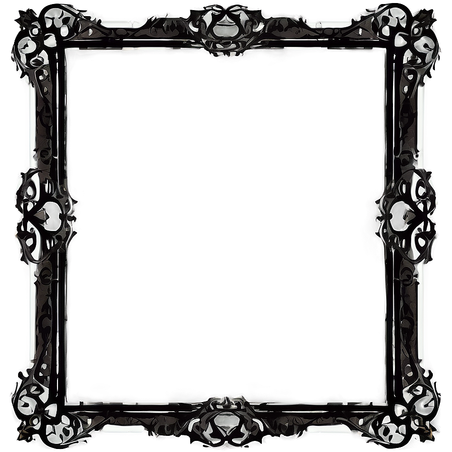 Gothic Frame PNG abp PNG image with a transparent background, free high-resolution download