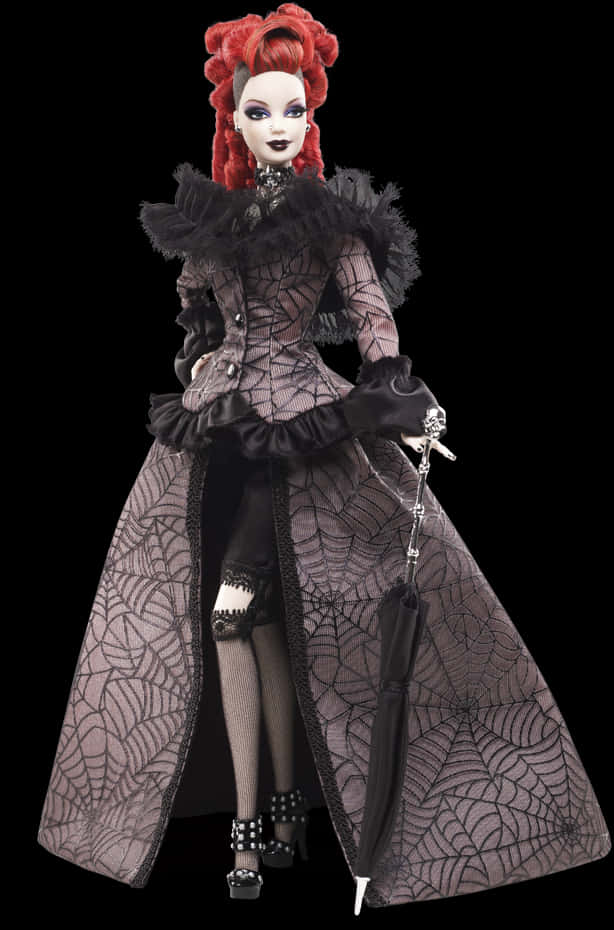 Gothic Glamour Barbie Doll