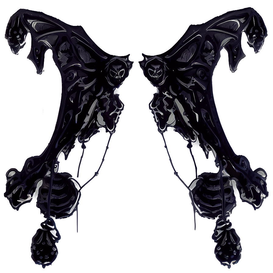 Gothic Halloween Decor PNG urm89 PNG image with a transparent background, free high-resolution download