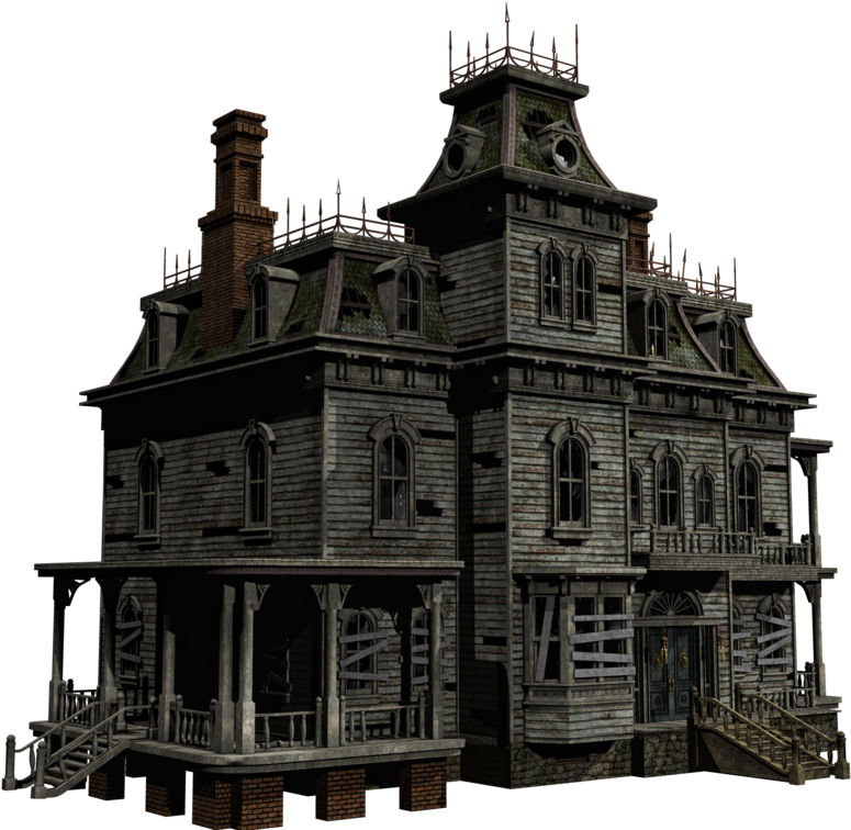 Old House - Haunted House Png, Transparent Png PNG image with a transparent background, free high-resolution download
