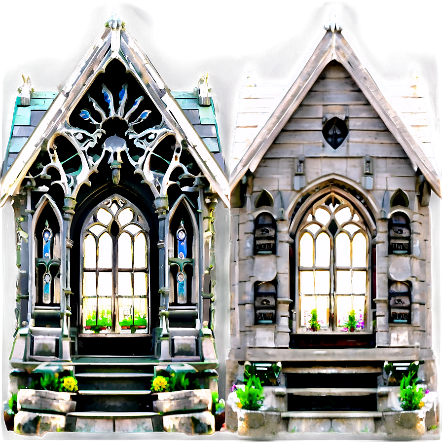 Gothic Houses Png Mjl94