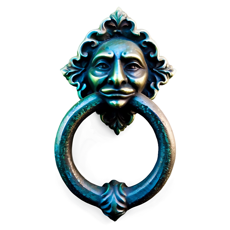 Gothic Iron Door Knocker Png Rpc