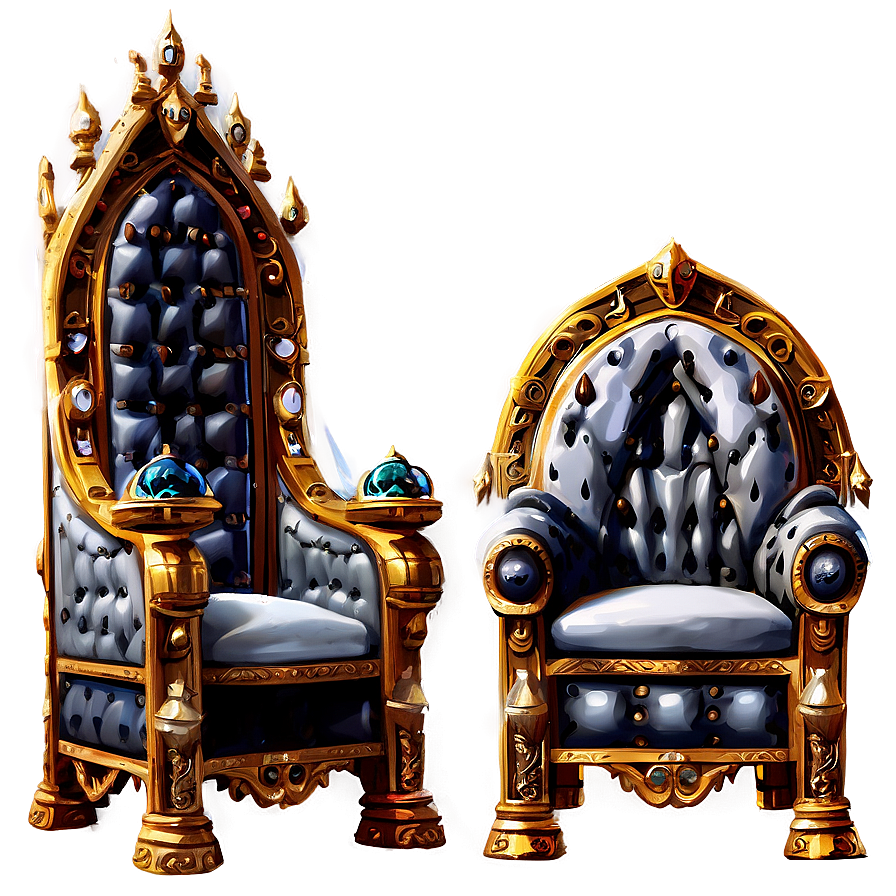 Gothic King Throne Png 06262024