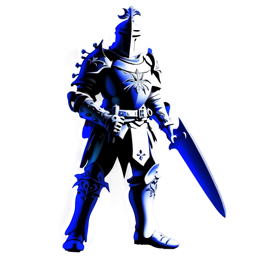 Gothic Knight Silhouette Png Ppf63