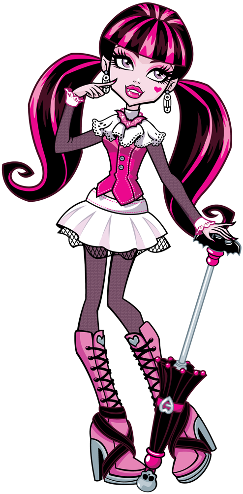 Draculaura Monster High Characters, HD Png Download PNG with transparent background