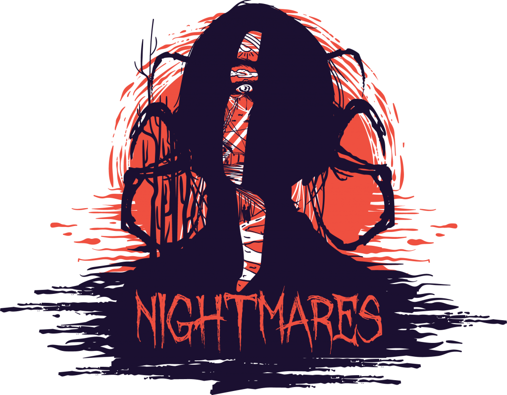 Gothic Nightmares Shirt Design