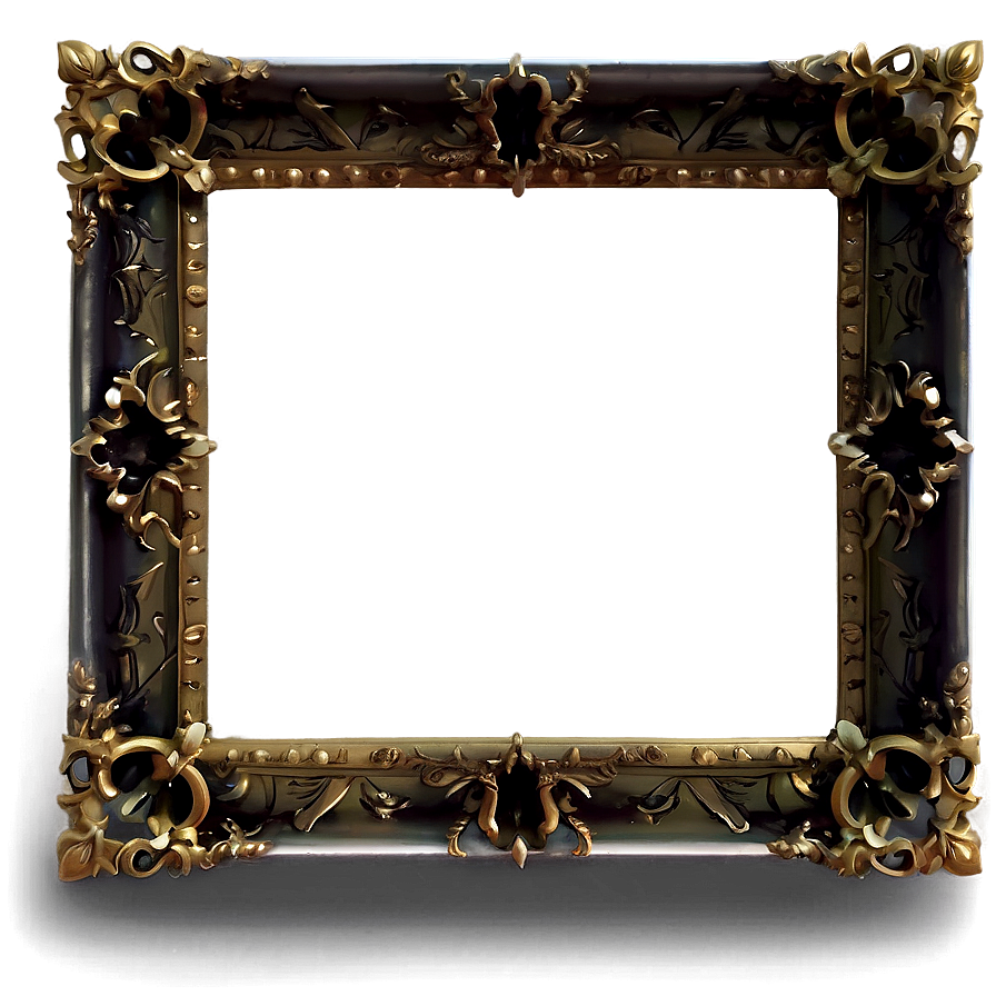 Gothic Picture Frame PNG 18 PNG image with a transparent background, free high-resolution download