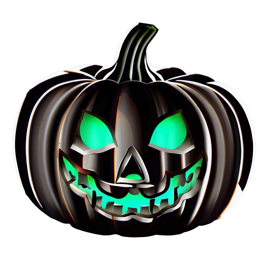 Gothic Pumpkin Outline Look Png Aje5