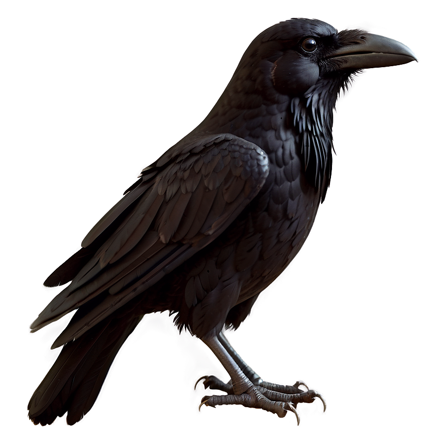 Gothic Raven PNG 7 PNG with transparent background