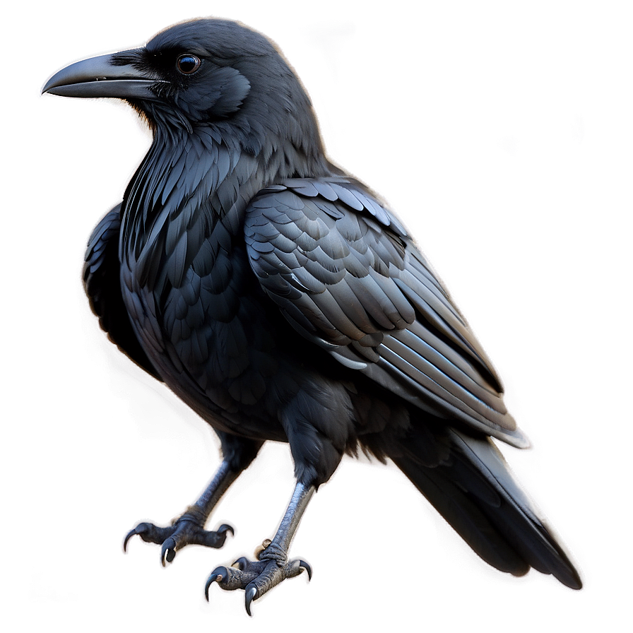Gothic Raven PNG ush9 PNG with transparent background