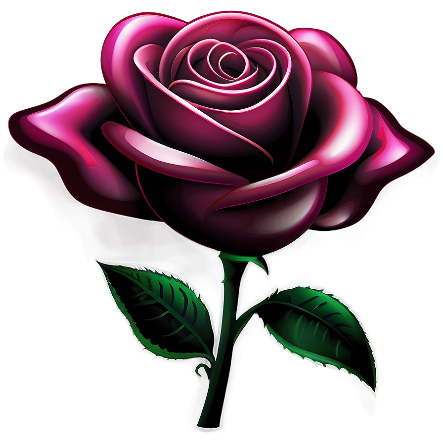 Gothic Rose Clipart Png 4