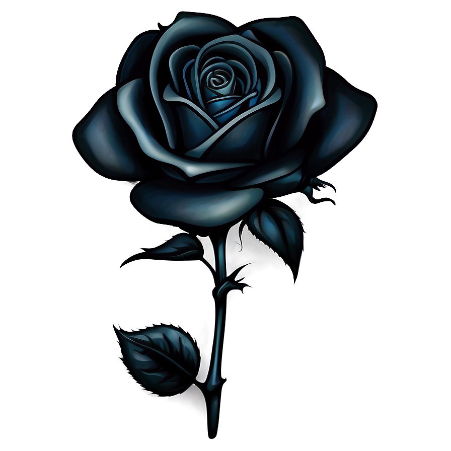 Gothic Rose Tattoo Idea Png 05252024