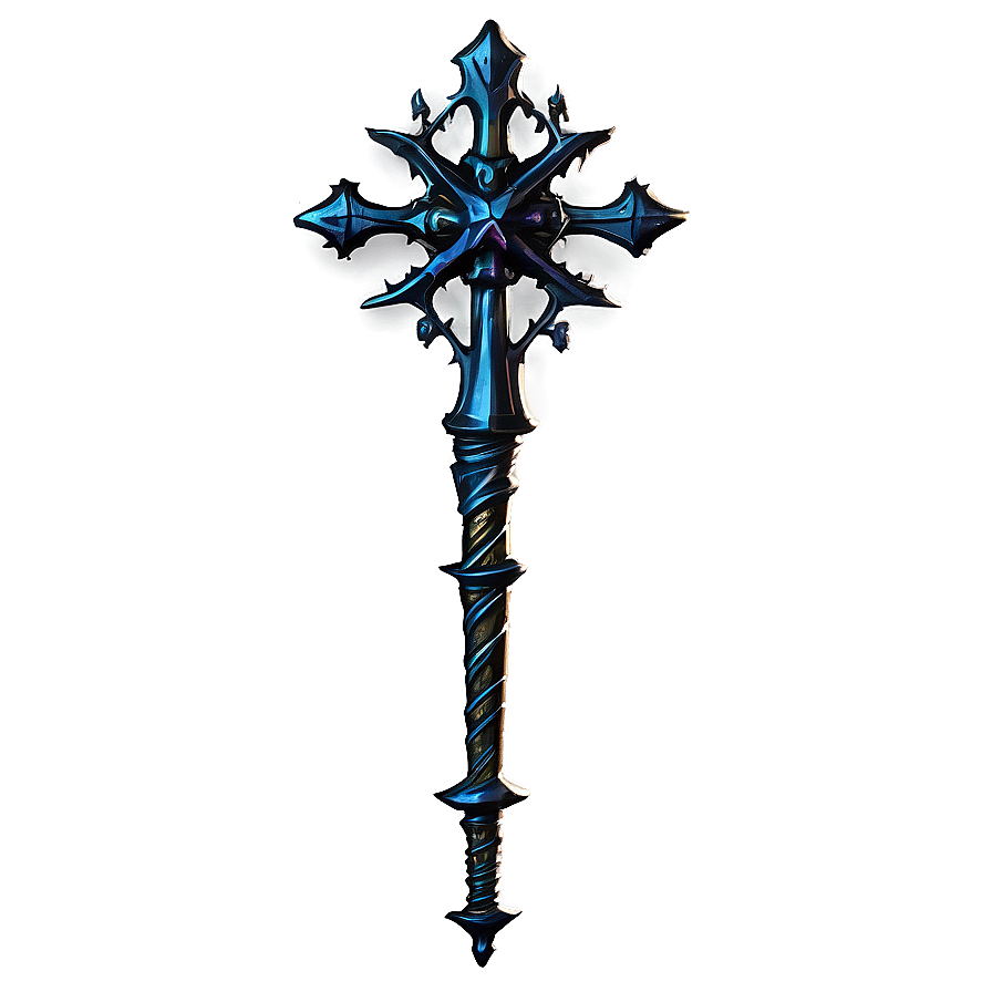 Gothic Scepter Png Wjq64