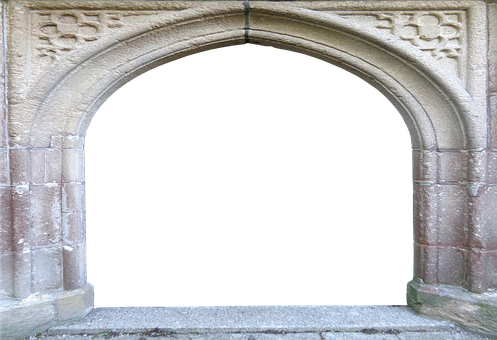 Gothic Stone Archway