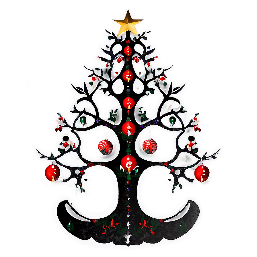 Gothic Style Arbol De Navidad Png 87