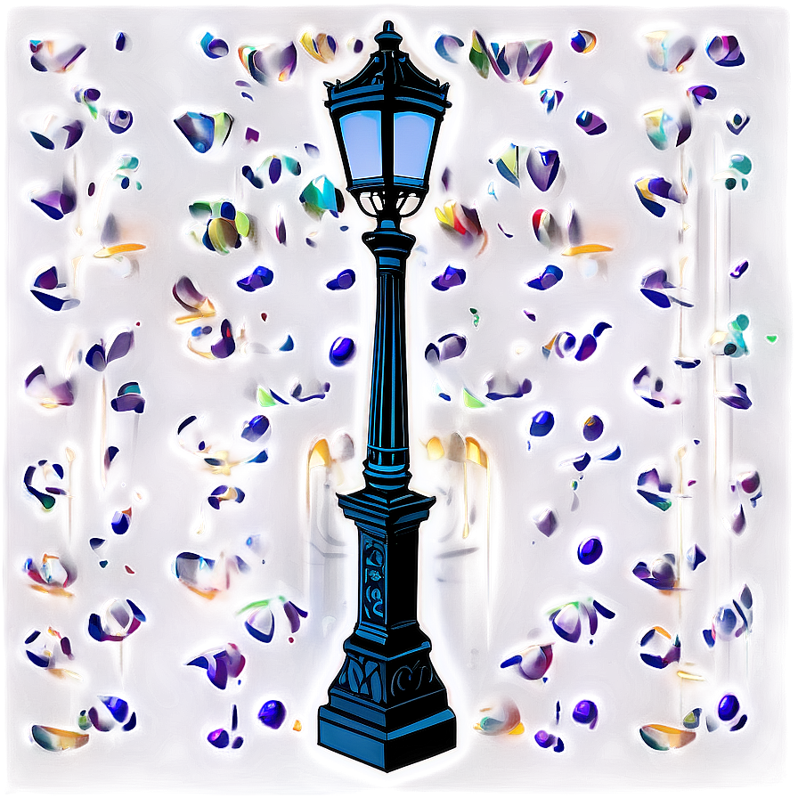 Gothic Style Light Post Png Giu