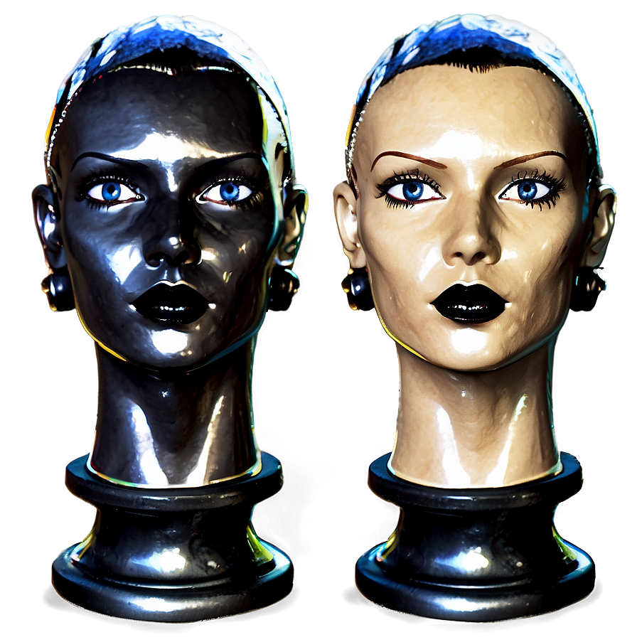 Gothic Style Mannequin Head Png Opc