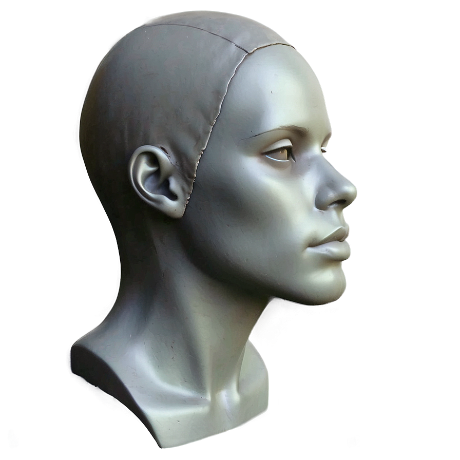 Gothic Style Mannequin Head Png Xdh54