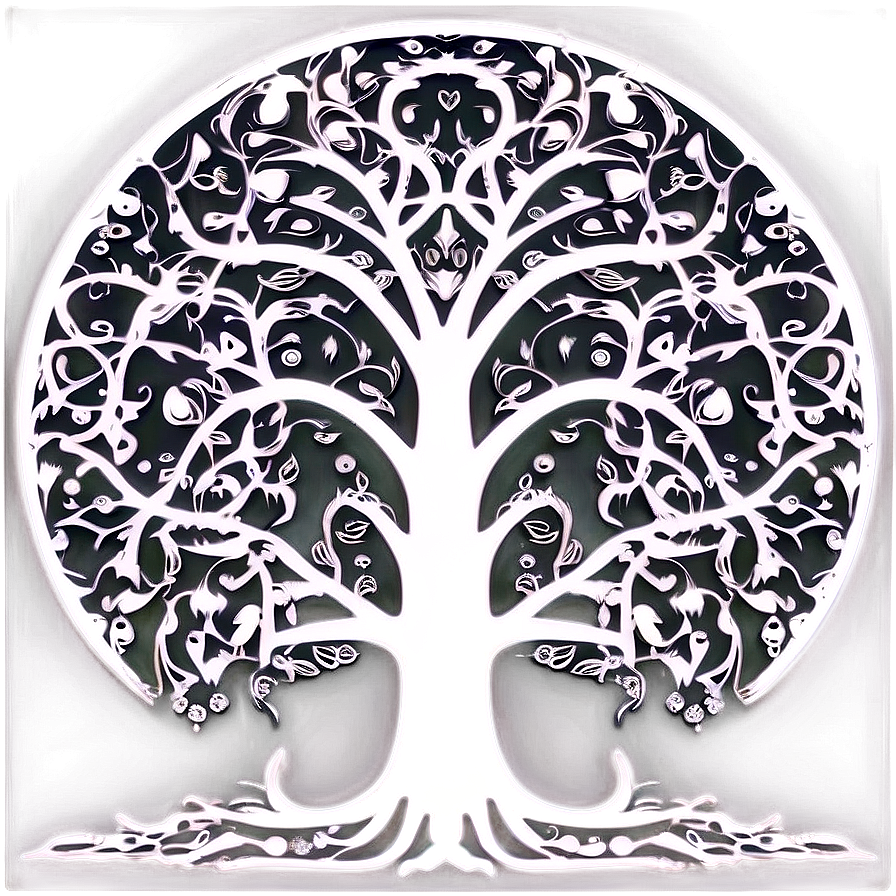 Gothic Tree Of Life Silhouette Png 78