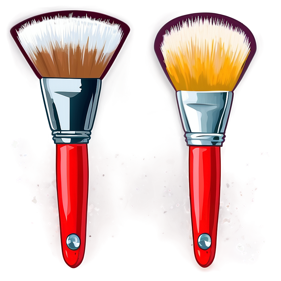 Gouache Paint Brushes Png 99