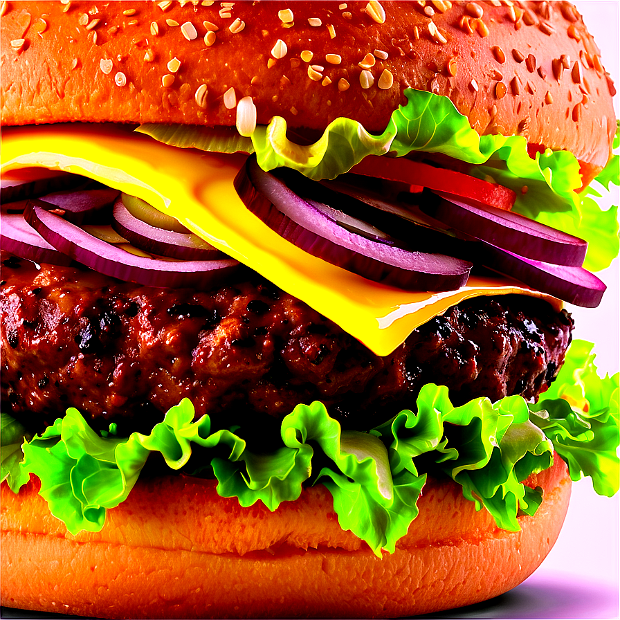 Gourmet Burger PNG gbi85 PNG with transparent background
