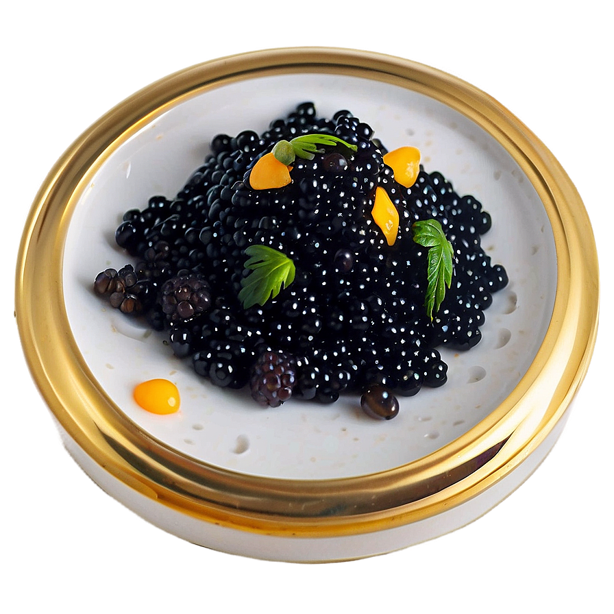 Gourmet Caviar Dish Png 06252024