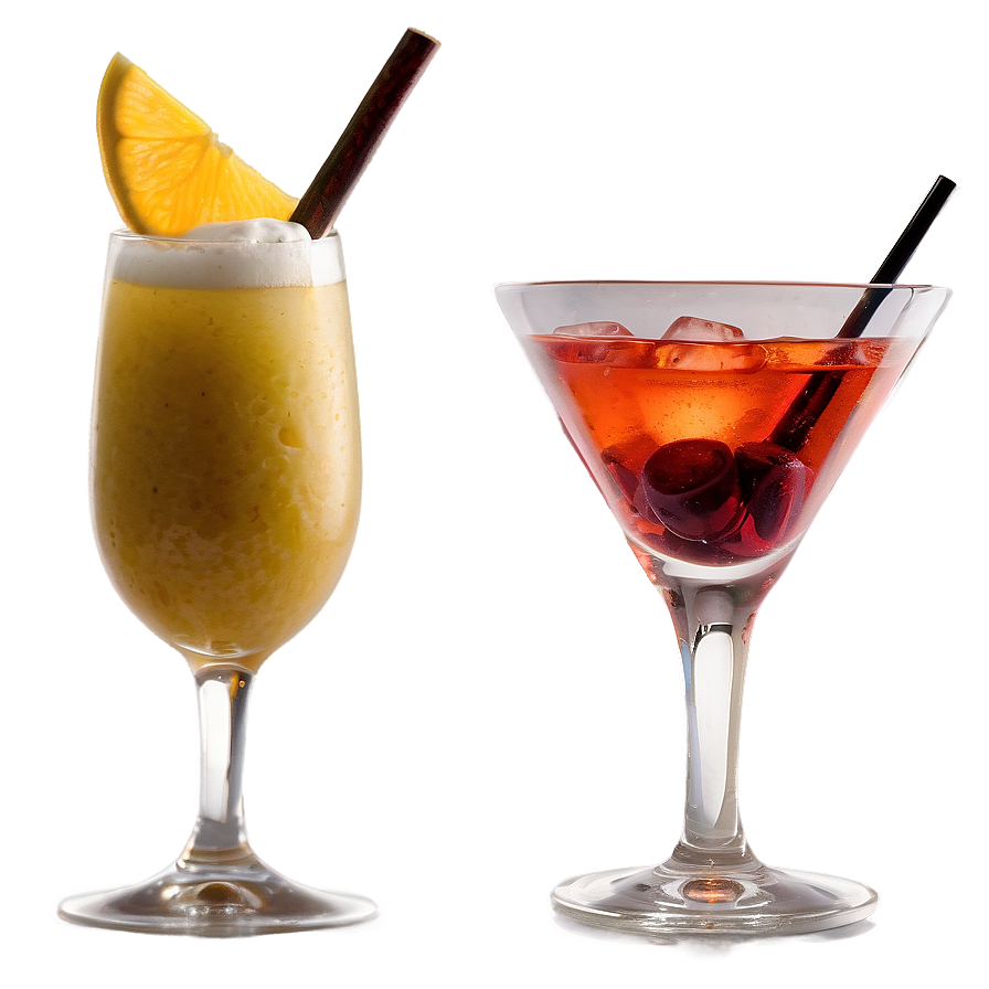 Gourmet Cocktails Png Mst