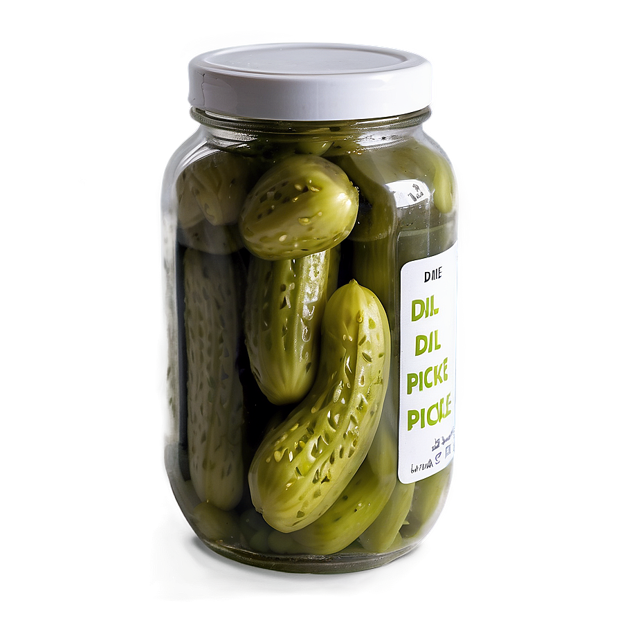 Gourmet Dill Pickle Png Pvd41