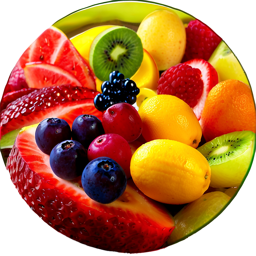 Gourmet Fruit Presentation Png 06132024