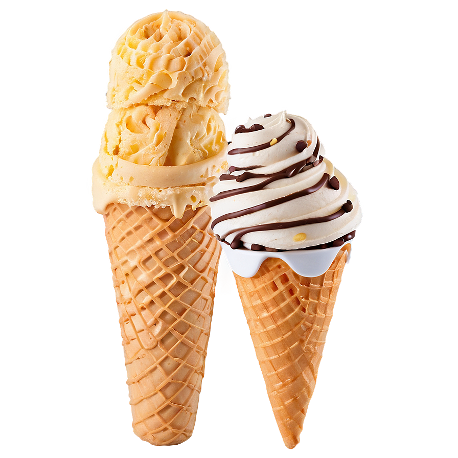 Gourmet Ice Cream Cone Png 05252024