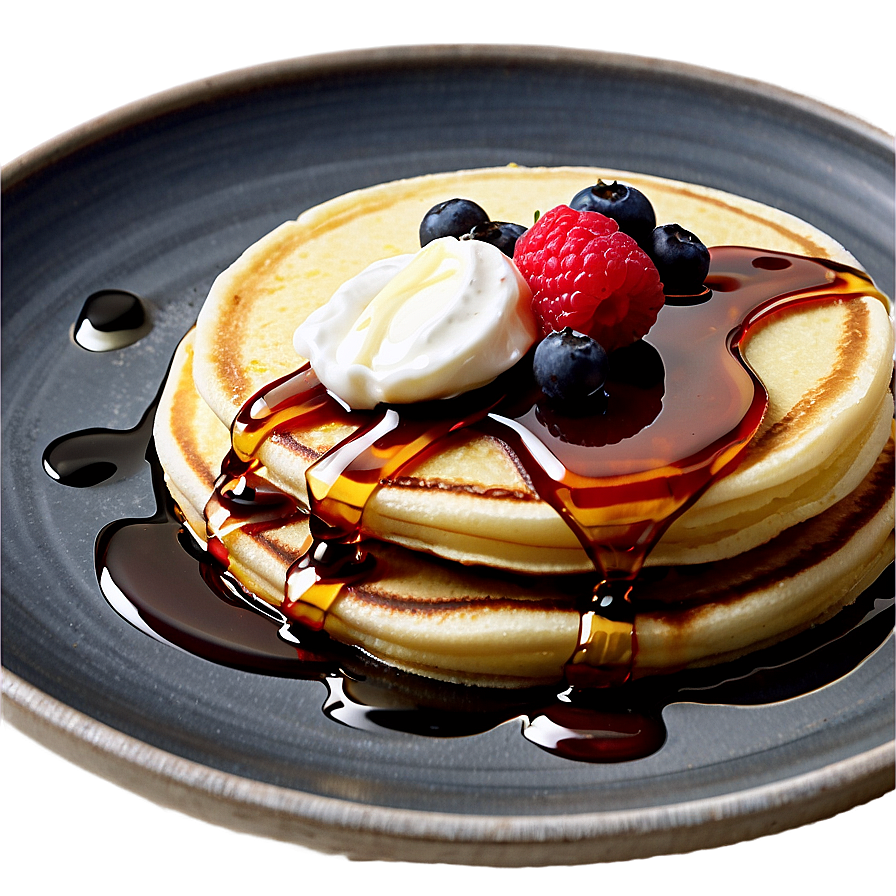 Gourmet Pancake Plating Png Fya9