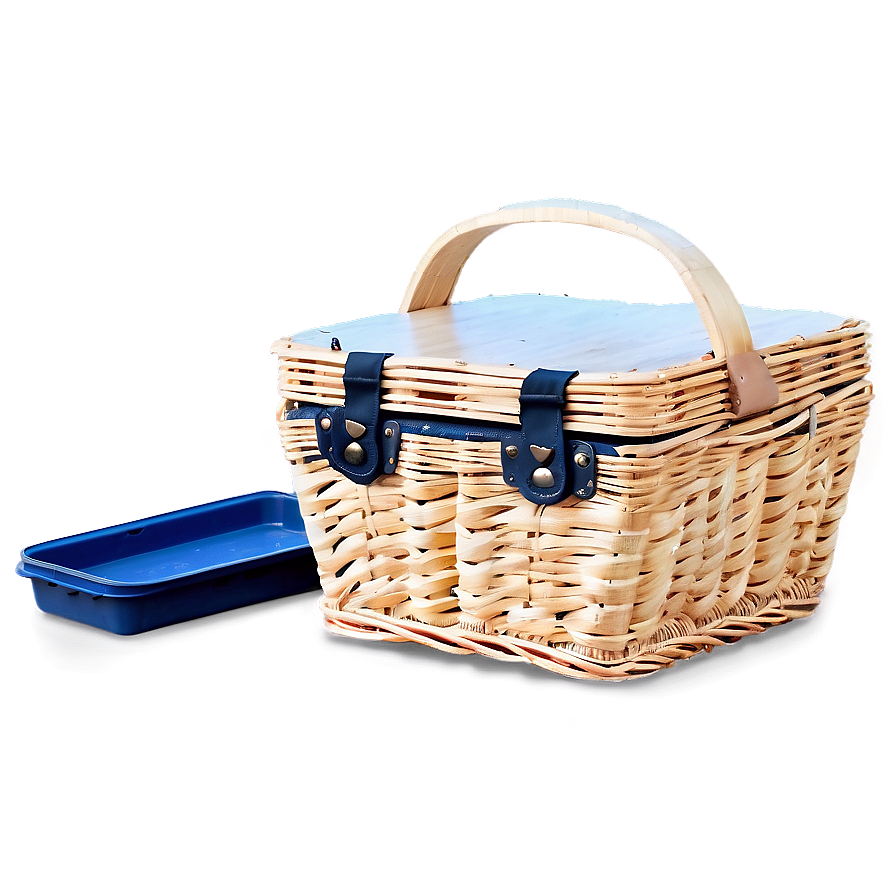 Gourmet Picnic Basket Png 06122024